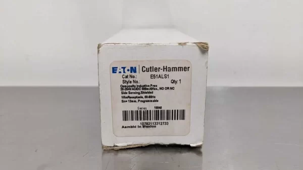 E51ALS1, Cutler-Hammer, Inductive Proximity Sensor