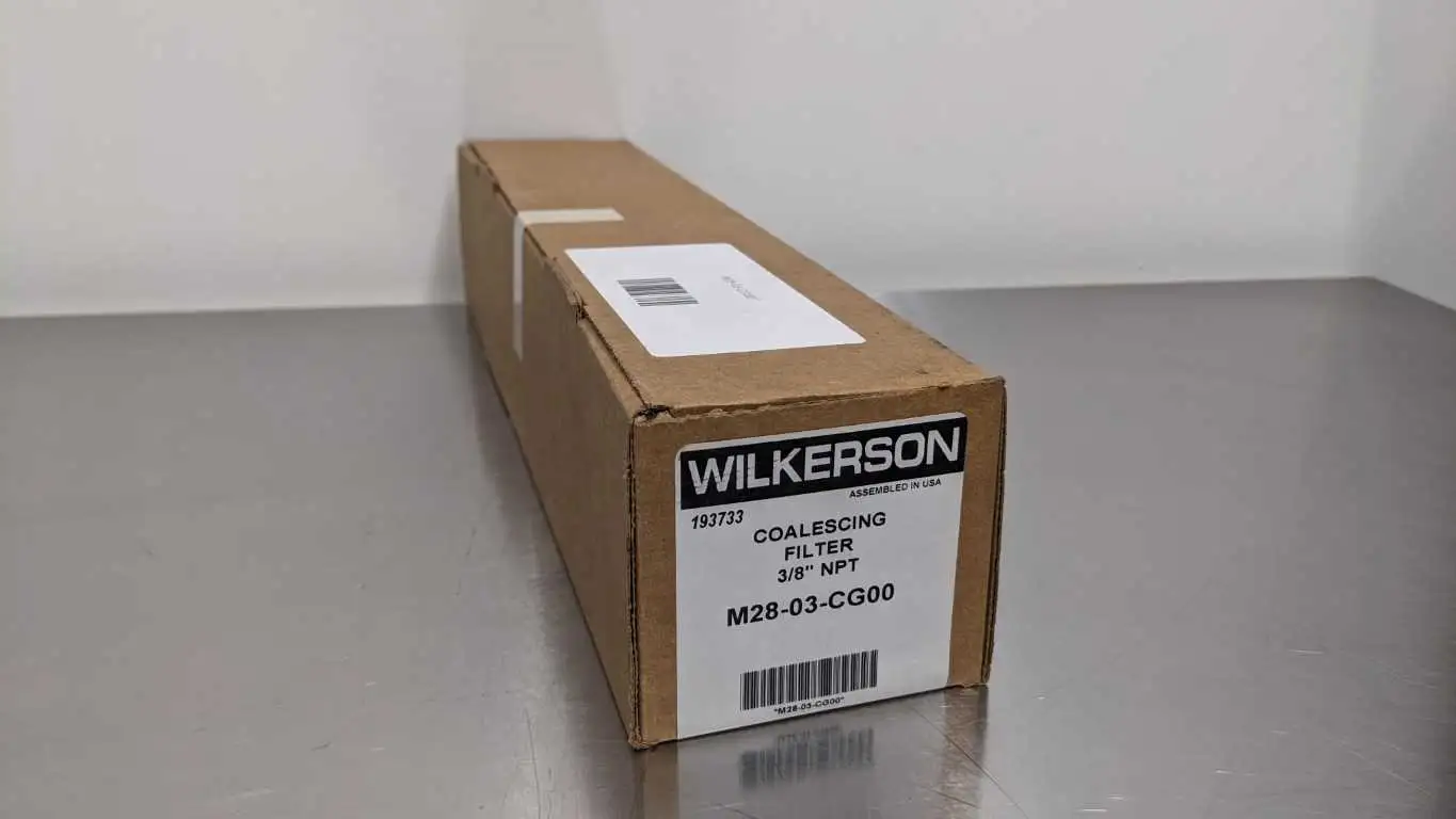 Wilkerson M28-03-CG00 Coalescing Filter 3/8″ Pneumatic Filter New in Box