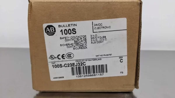 100S-C23EJ32C, Allen-Bradley, Safety Contactor