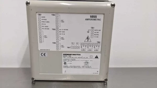 1055-01-10-24, Rosemount, Conductivity Analyzer