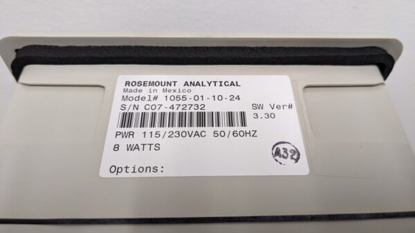 1055-01-10-24, Rosemount, Conductivity Analyzer