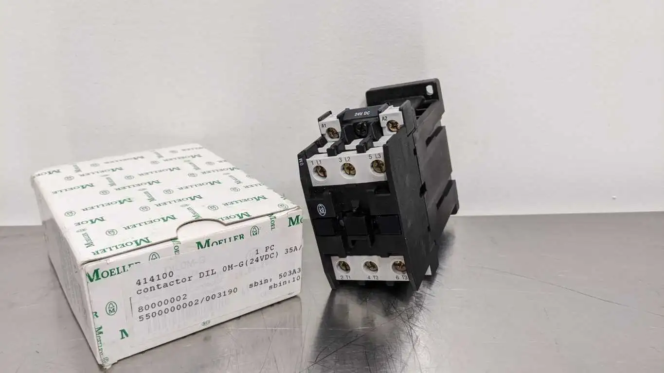 Moeller DIL0M-G Contactor 24VDC 35A 600VAC