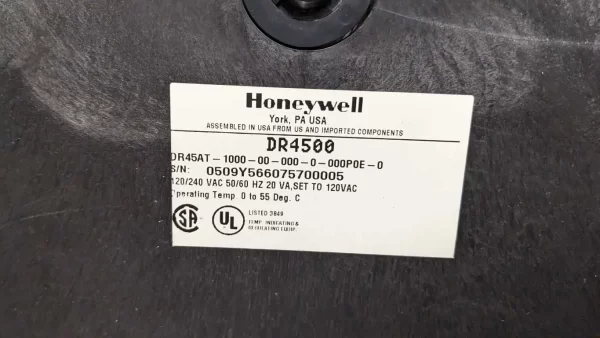 DR45AT-1000-00-000-0-000P0E-0, Honeywell, Circular Chart Recorder