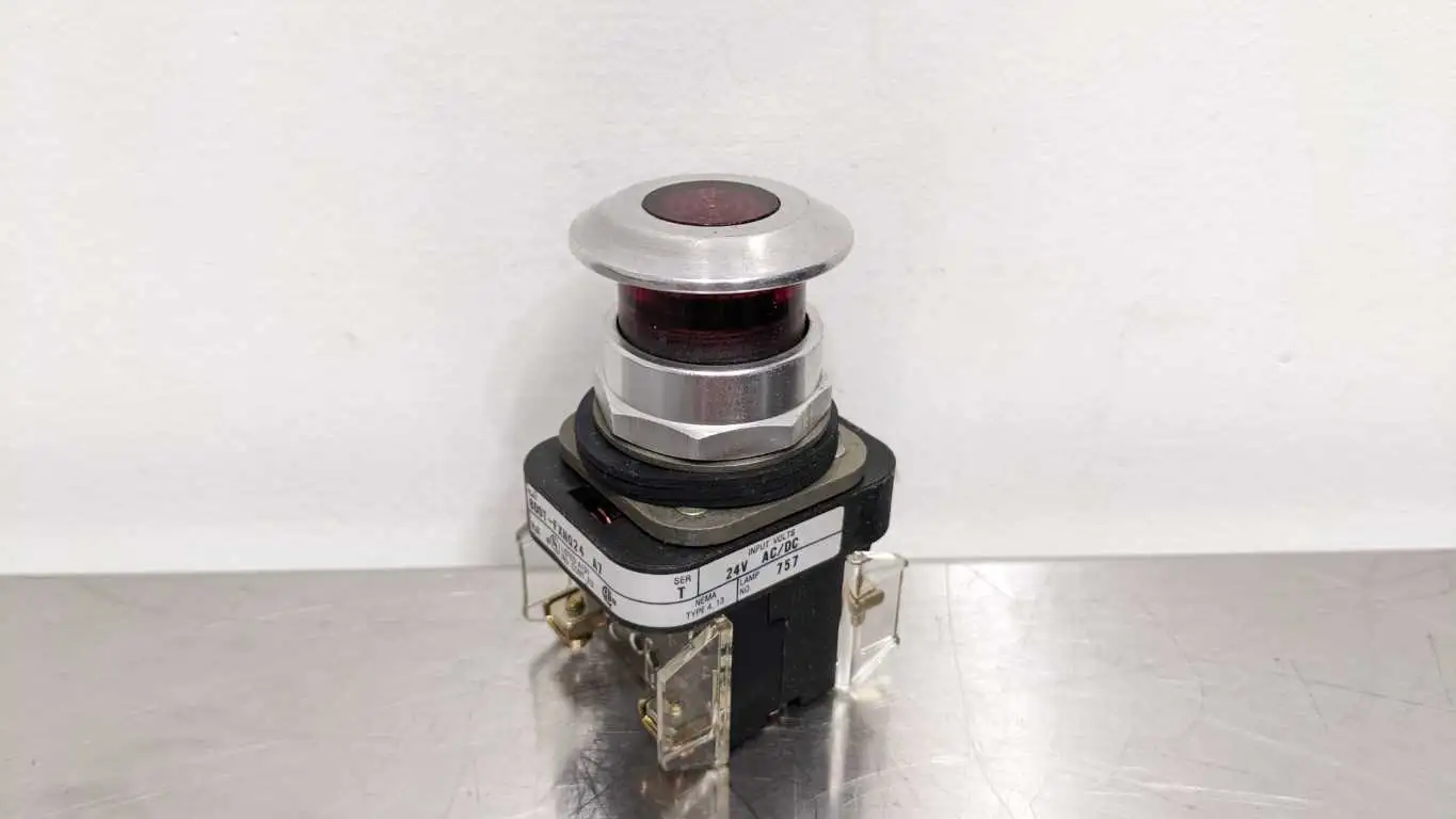 Allen-Bradley 800T-FXNQ24 A7 Illuminated Pushbutton Ser T Red