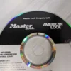 245 Pack Master Lock 1525 Combination Locks Black Dial V660 Keyed and 6 Keys - Image 7