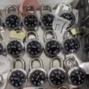 76 Pack Master Lock 1525 Combination Locks Black Dial V15 Keyed New and Used - Image 3