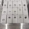 76 Pack Master Lock 1525 Combination Locks Black Dial V15 Keyed New and Used - Image 7