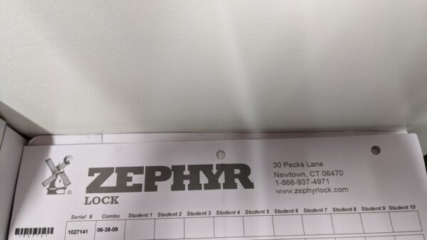 1925, Zephyr, Combination Locks 4194 4 Zephyr 1925 1