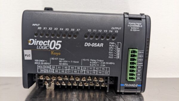 D0-05AR, Direct Logic, PLC 4201 5 Direct Logic D0 05AR 1