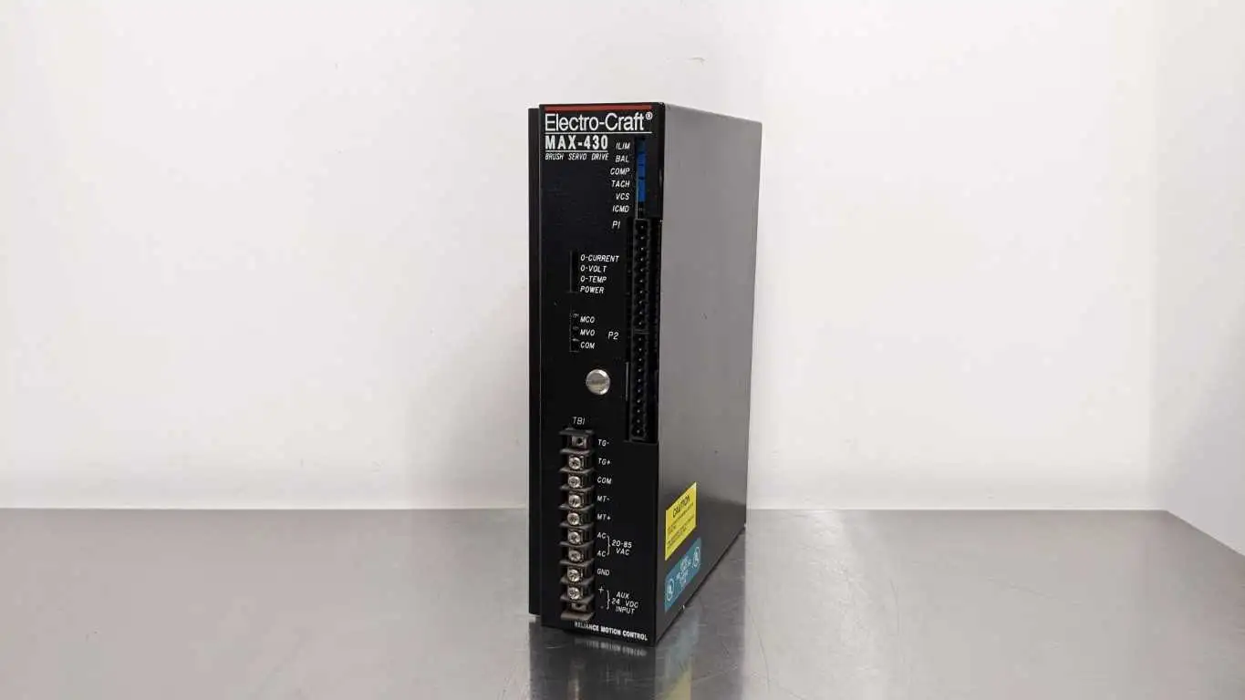 Electro-Craft MAX-430 Brush Servo Drive Ser F Reliance 9077-0666