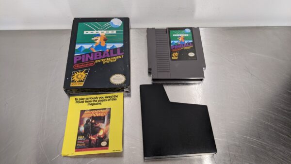Pinball, Nintendo, NES Game 4209 1 Nintendo Pinball 1