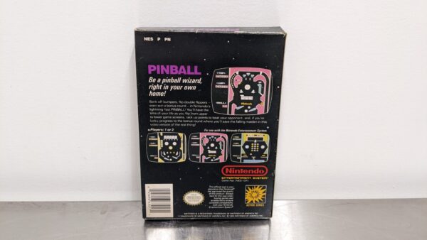 Pinball, Nintendo, NES Game 4209 14 Nintendo Pinball 1