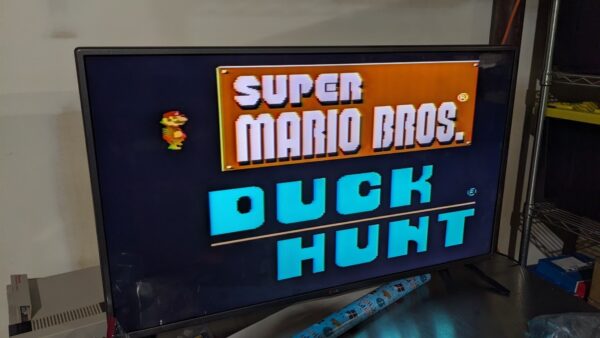 Super Mario Bros Duck Hunt, Nintendo, NES Game 4210 9 Nintendo Super Mario Bros Duck Hunt 1