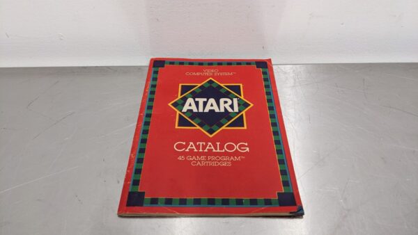 Catalog, Atari, 45 Game Program Cartridges 4211 1 Atari Catalog 1