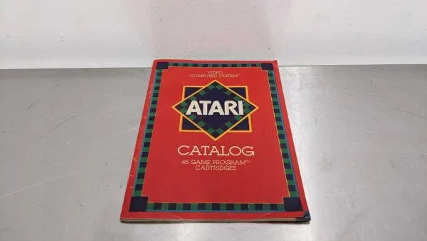 Catalog, Atari, 45 Game Program Cartridges