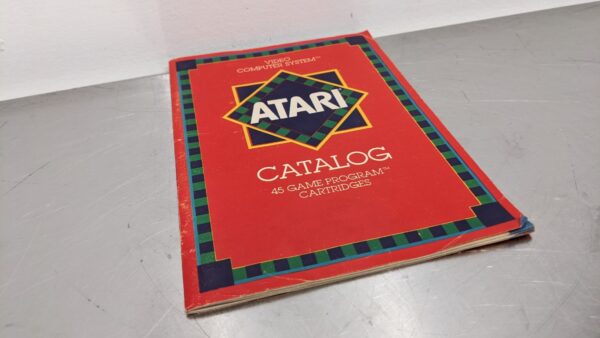Catalog, Atari, 45 Game Program Cartridges 4211 2 Atari Catalog 1