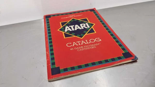 Catalog, Atari, 45 Game Program Cartridges