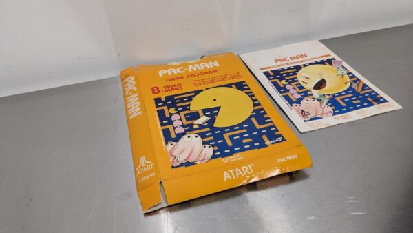 Pac-Man CX2646, Atari, Box and Manual 4212 2 Atari Pac Man CX2646 1