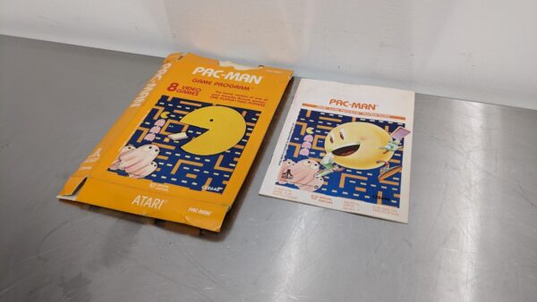 Pac-Man CX2646, Atari, Box and Manual