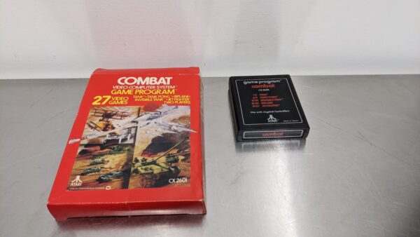 Combat CX2601, Atari, Game and Box 4215 1 Atari Combat CX2601 1