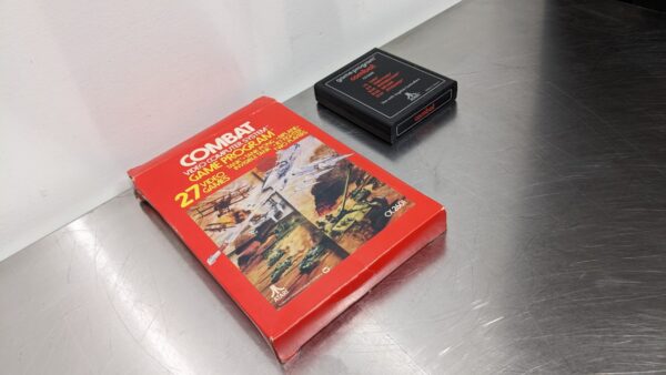 Combat CX2601, Atari, Game and Box