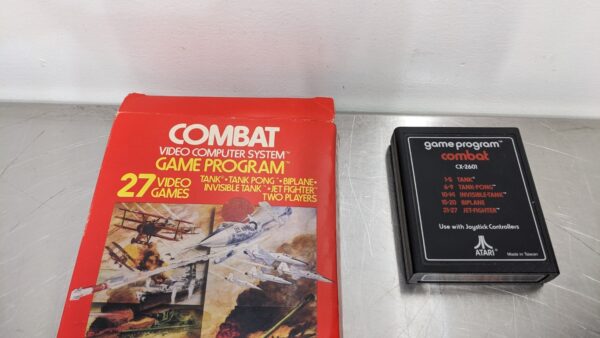 Combat CX2601, Atari, Game and Box 4215 4 Atari Combat CX2601 1