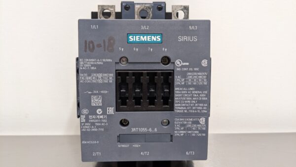 3RT1055-6AF36, Siemens, Contactor
