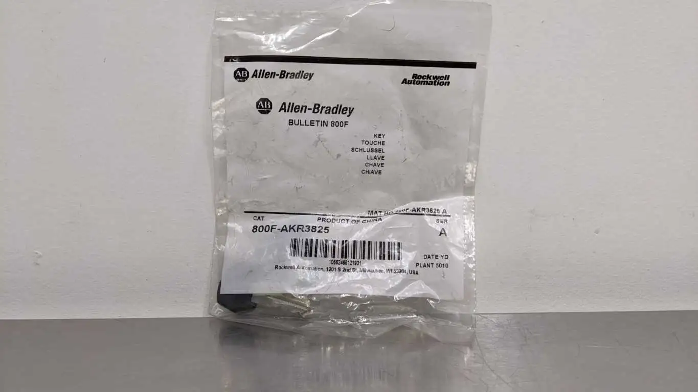 Allen-Bradley 800F-AKR3825 Keys Ser A (2)