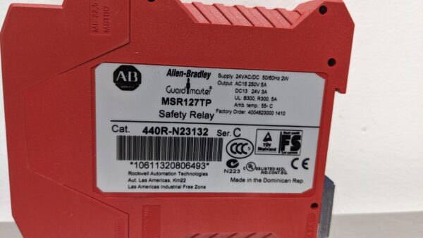 440R-N23132, Allen-Bradley, Safety Relay