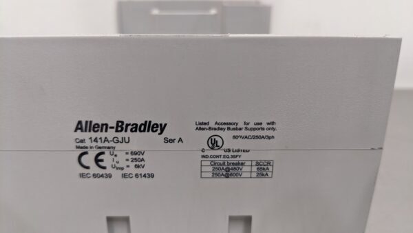 141A-GJU, Allen-Bradley, MCS Module for Circuit Breaker 4250 8 Allen Bradley 141A GJU 1