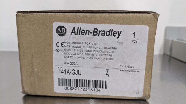 141A-GJU, Allen-Bradley, MCS Module for Circuit Breaker 4250 9 Allen Bradley 141A GJU 1