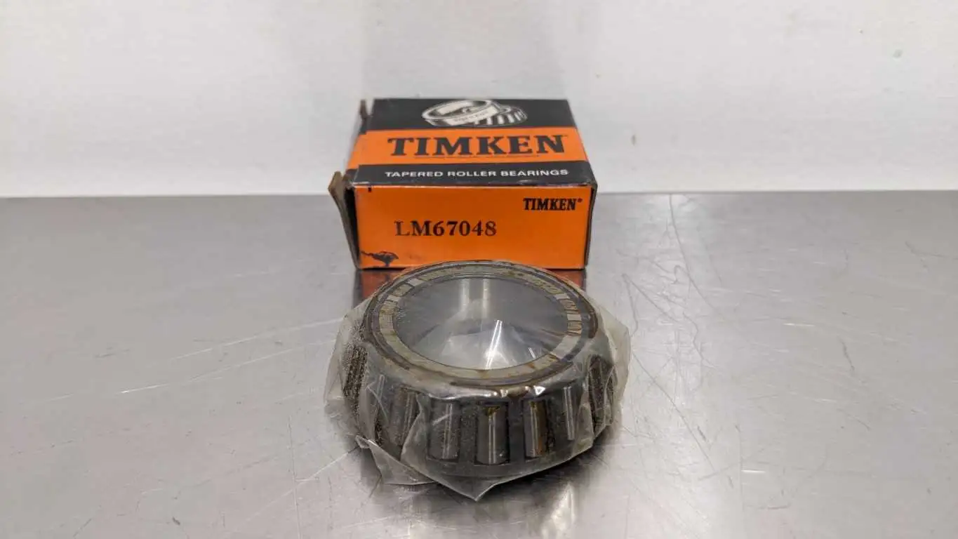 Timken LM67048 Tapered Roller Bearing 1-1/4″ ID 0.6600″ Wide Cone