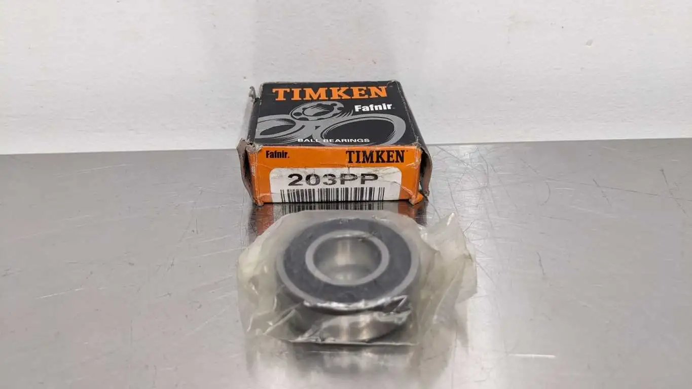 Timken 203PP Deep Groove Ball Bearing 17mm ID 40mm OD 12mm Wide Fafnir