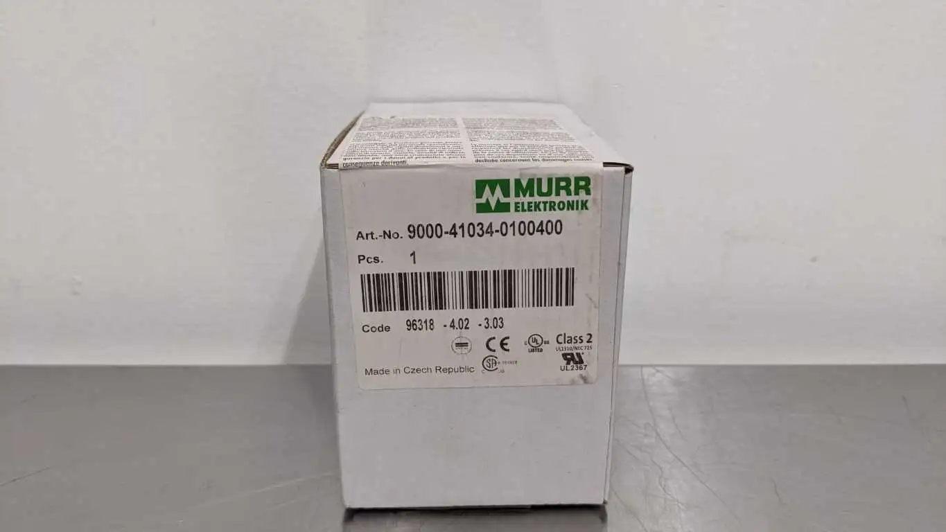 Murr Elektronik 9000-41034-0100400 MICO Electronic Circuit Protection 4 Channels 96318-4.02-3.03