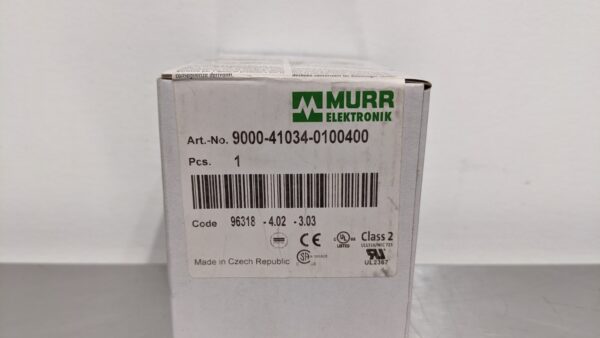 Murr Elektronik 9000-41034-0100400 4263 4 Murr Elektronik 9000 41034 0100400 1