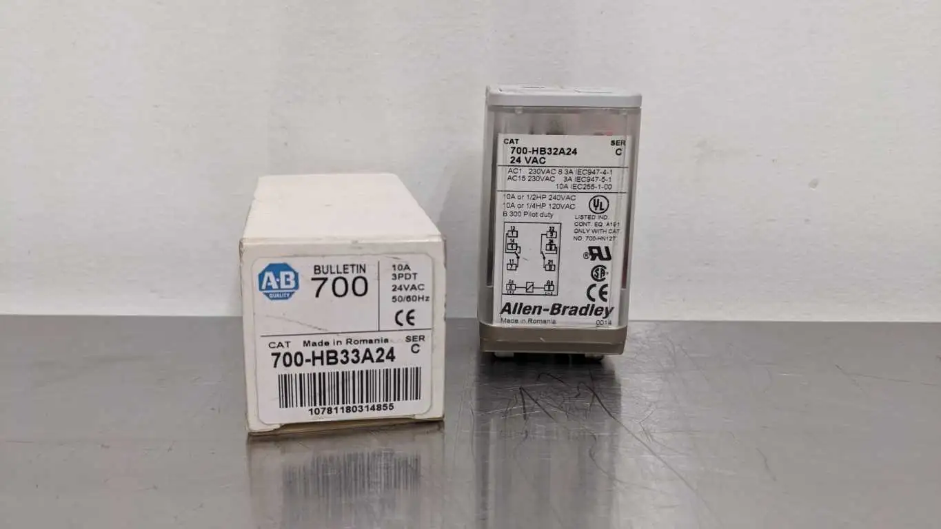 Allen-Bradley 700-HB32A24 Relay Ser C 24VAC 3PDT 24VAC