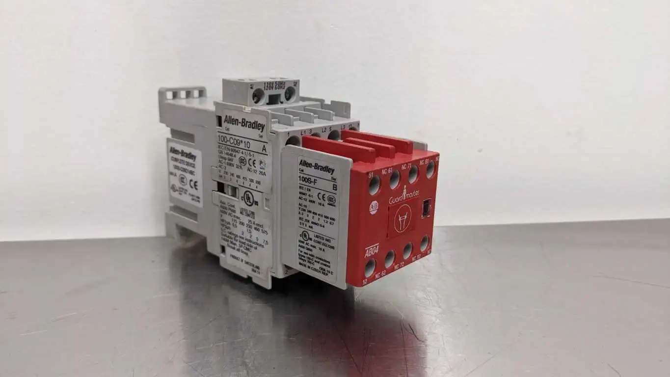 Allen-Bradley 100S-C09D14BC Safety Contactor Ser A 100-C09*10 100S-F Guardmaster