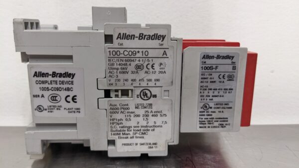 100S-C09D14BC, Allen-Bradley, Safety Contactor