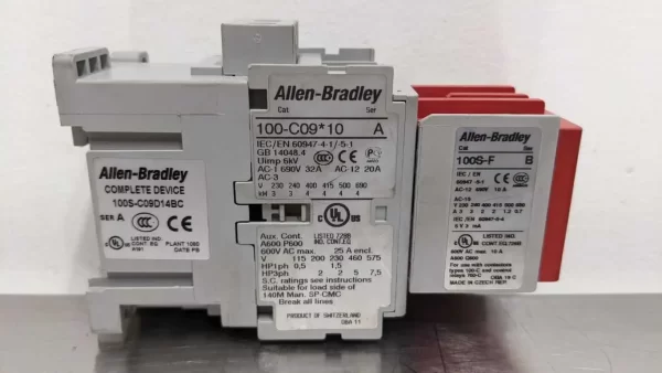 100S-C09D14BC, Allen-Bradley, Safety Contactor