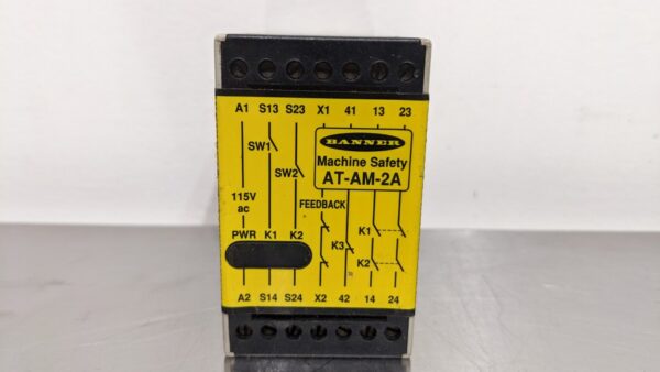 AT-AM-2A, Banner, Safety Relay 4279 5 Banner AT AM 2A 1