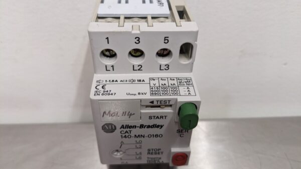 140-MN-0160, Allen-Bradley, Manual Motor Starter Circuit Breaker