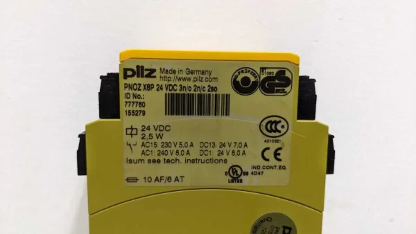 777760, Pilz, Safety Relay