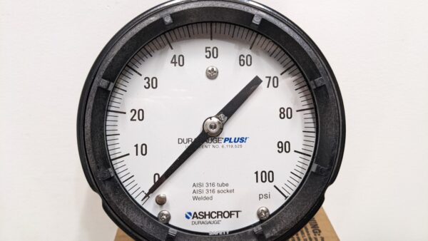 45-1279-SS-04L-100#, Ashcroft, Pressure Gauge