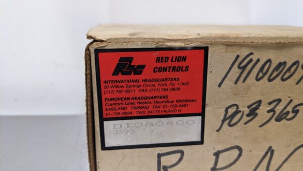 DT3A0400, Red Lion Controls, Digital Speed Rate Readout