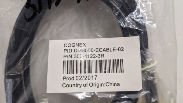 300-1122-3R, Cognex, Ethernet Cable 4344 4 Cognex 300 1122 3R 1