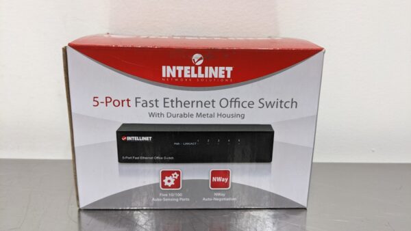 523301, Intellinet, 5 Port Fast Ethernet Office Switch 4347 7 Intellinet 523301 1