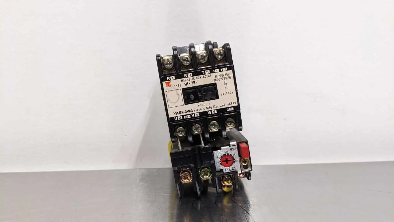 Yaskawa HI-7E Magnetic Contactor RH-15 Thermal Relay 0.29-0.45A