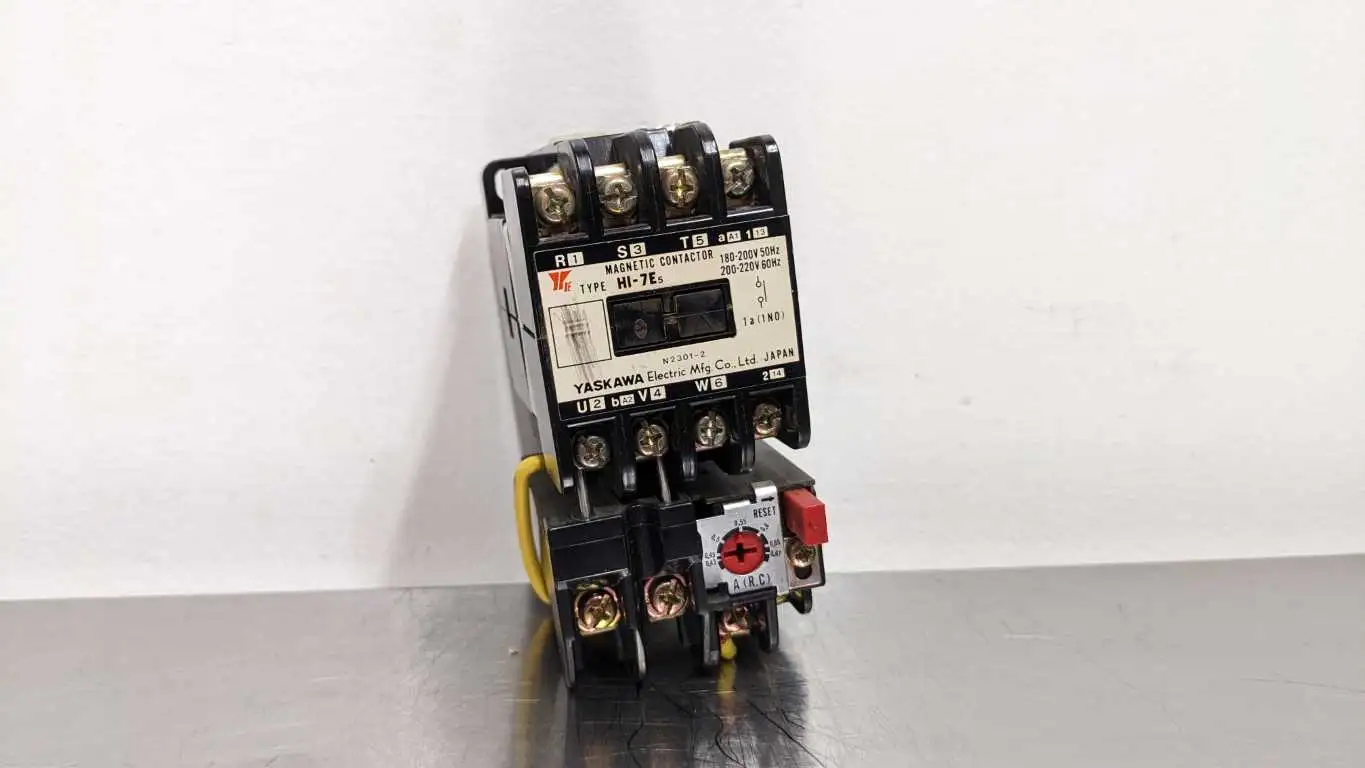 Yaskawa HI-7E Magnetic Contactor RH-15 Thermal Relay 0.43-0.67A