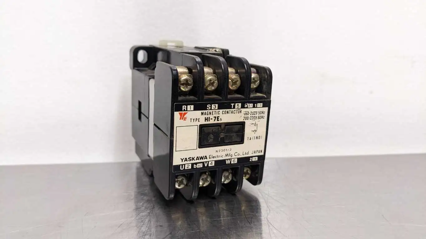 Yaskawa HI-7E Magnetic Contactor 180-200/200-220VAC