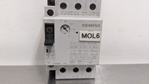 3VU1300-1NJ00, Siemens, Circuit Breaker Motor Protector